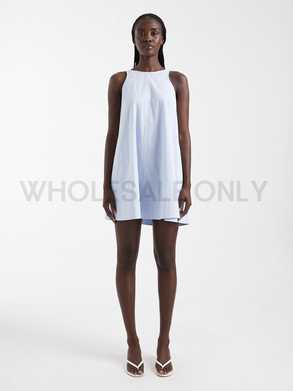 TSMARY Short dress - Pale Khaki